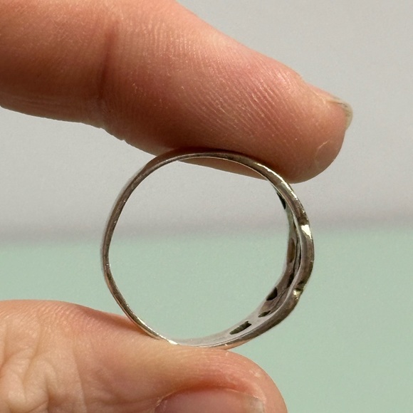 Sterling Silver Braided Ring - Picture 2 of 7